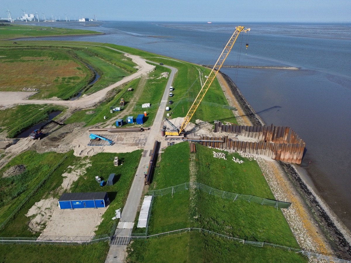 getijdenduiker pilot Dubbele Dijk dijkversterking Wiertsema & Partners