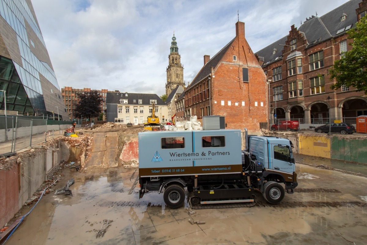 Nieuwe Track-Truck Wiertsema & Partners sonderen