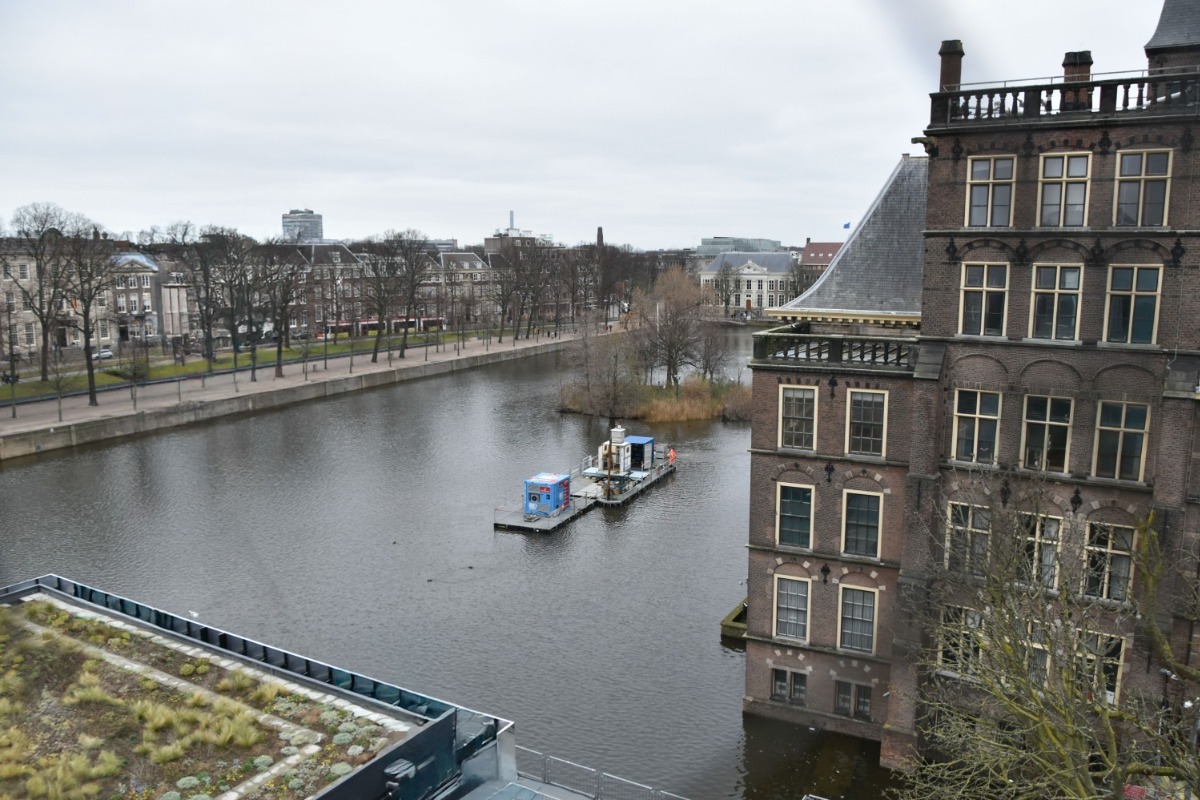 Project Hofvijver Den Haag elektrisch sonderen Wiertsema & Partners