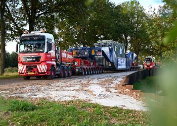 Vaste grond voor trafotransporten naar Ter Apelkanaal