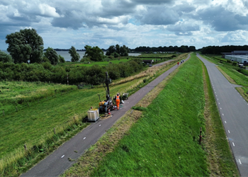 Plaatsing meetinstrumenten grondwaterstand 