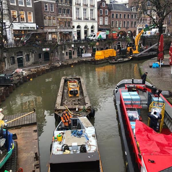 Reconstructie lage walmuren Utrecht | Wiertsema & Partners